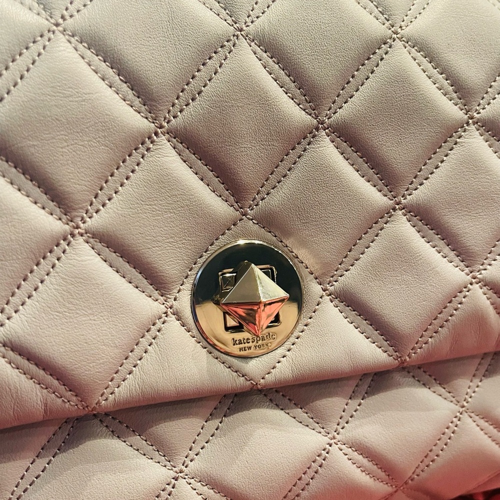 Kate Spade Natalia Quilted Shoulder / Crossbody Bag π - Picture 14 of 17